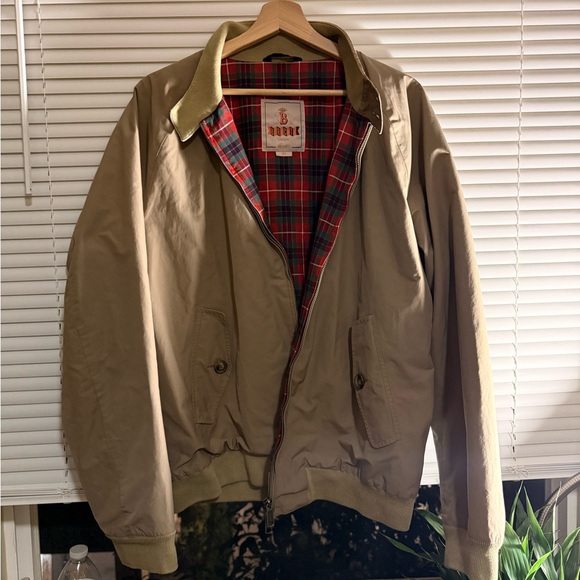 Baracuta Other - Men's Baracuta G9 Lightweight Tan Harrington Jacket Size 44R